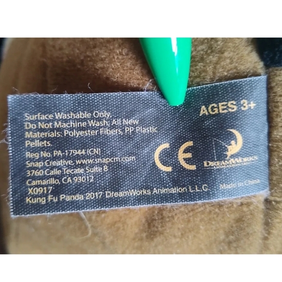 Dreamworks Kung Fu Panda Po Ping Plush 2017 - Picture 10 of 11